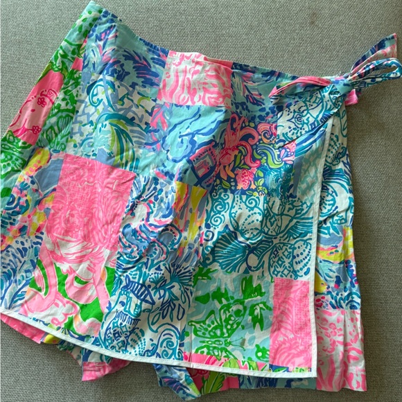 Lilly Pulitzer Dresses & Skirts - Lilly Pulitzer Patchwork Skort